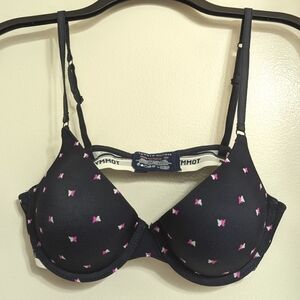 Tommy Hilfiger Classic Tee Pushup Bra (Butterfly Print)